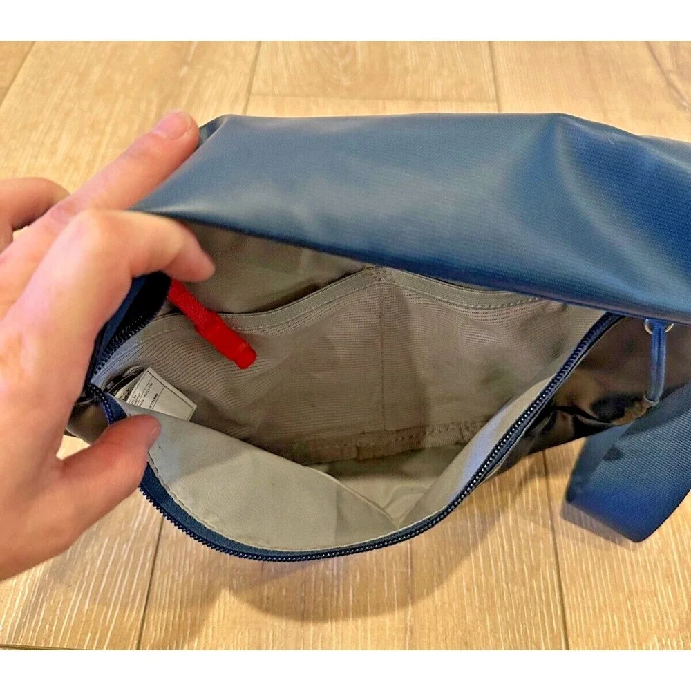 Osprey 6 Liter Mens Transporter Waist Pack Lumbar Hiking Fanny Hip Blue Recycled